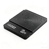 Smart Espresso Coffee Scale with Timer, 0.1g Accuracy, Flow Rate & Ratio