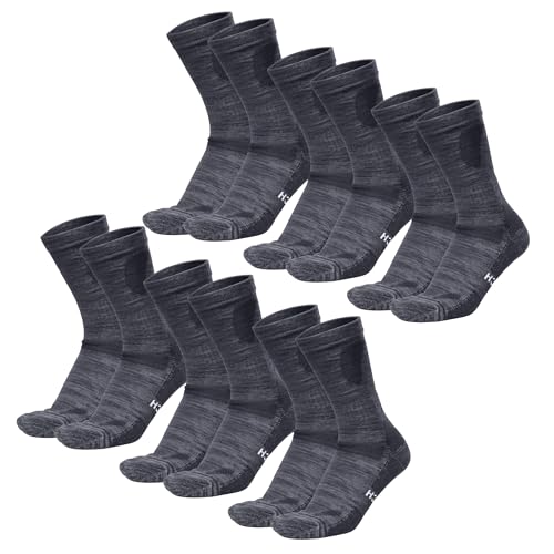 Image of Merino.tech Merino Wool Socks for Women And Men - Merino Wool Hiking Socks Crew Style