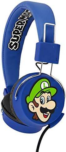 OTL Technologies Folding Wired Headphones - Super Mario and Lugi for Ages 8+