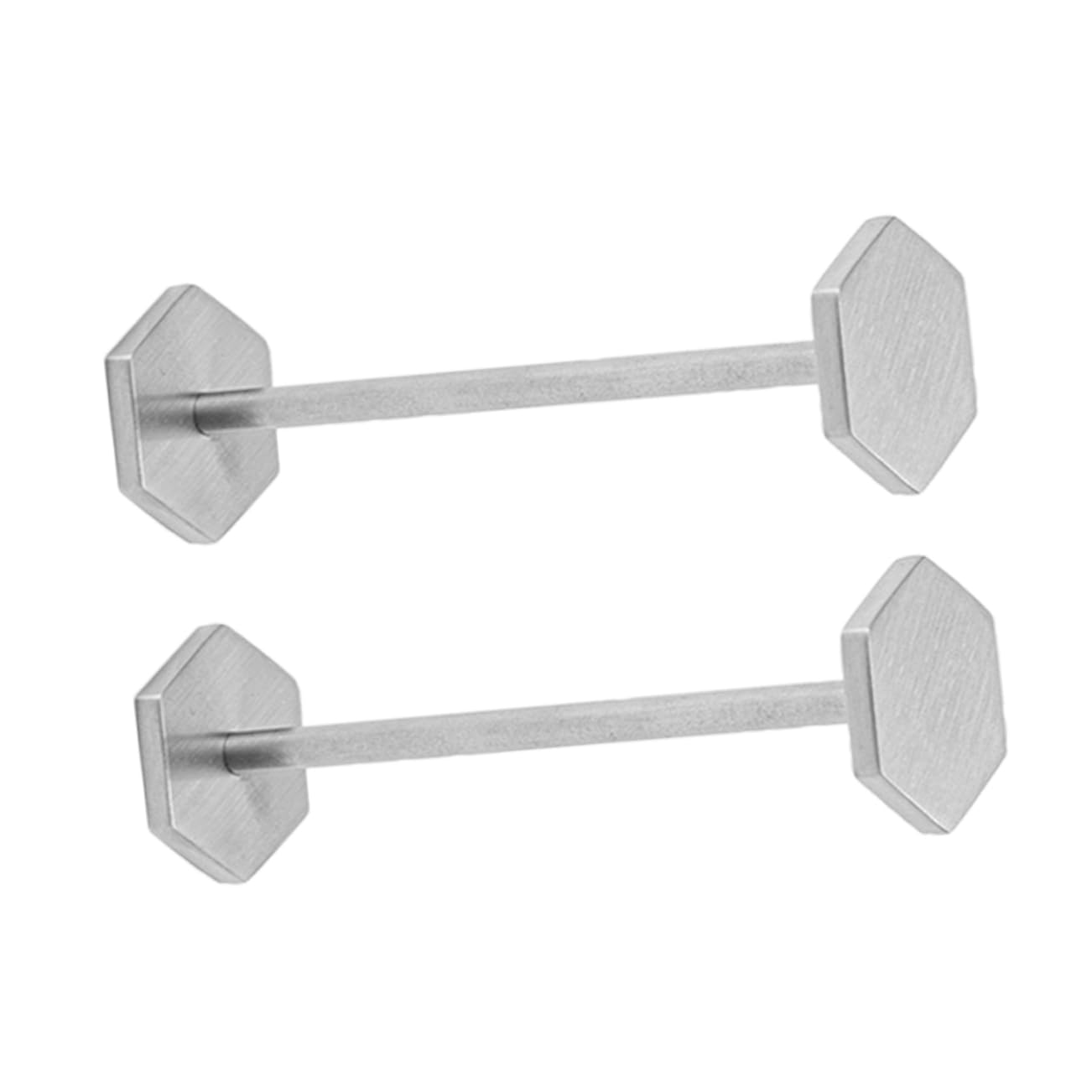 GRIRIW 2pcs Stainless Steel Chopstick Holder Cutlery Rest Desktop Spoon Holder Desktop Decorative Fork Rest Utensil Stand Funny Chopstick Rest Chopsticks Holder Chopsticks Stand Silver