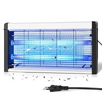Insektenvernichter Elektrisch 3500V - 30W UV Mückenlampe, Mückenfalle fängt Insekten, Mücken und Fliegen, Elektrische Fliegenfalle für Zuhause, Büro, Terrasse, Garten, Ungiftig & Schädlingsbekämpfung