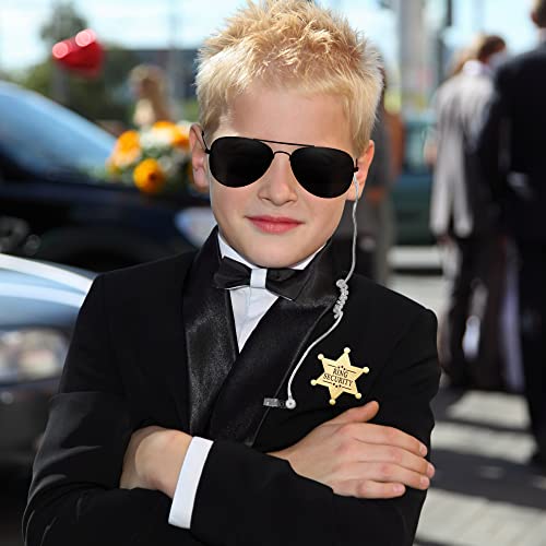 Yotnus Ring Box Bearer Security Wedding Set Ring Gifts Sun Glasses,Ring Box Security Badge And Earpiece For Ring Proposal (Set 1) #TOP4