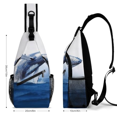 Mochila tipo bandolera para trekking y uso casual miniatura 2