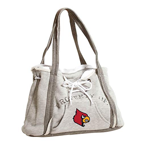 Littlearth NCAA Louisville Cardinals Hoodie Purse, Team Color, 9.5” x 15.5” x 4”