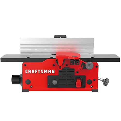 CRAFTSMAN Benchtop Jointer, Up to 22,000 cuts per Minute, 10 Amp, Corded (CMEW020)