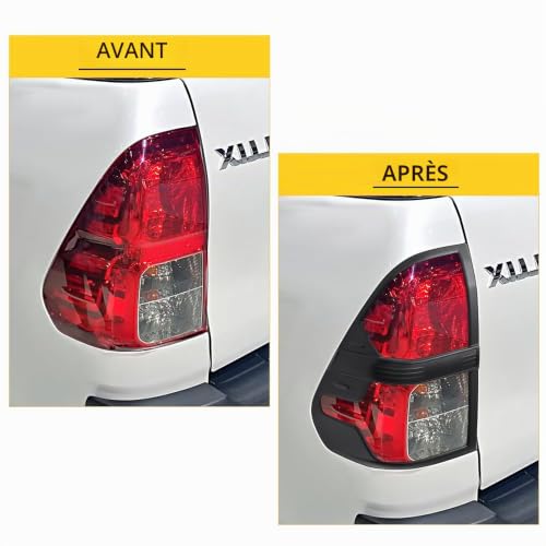 Cache feu arrière Hilux, protégez vos optiques de base avec l'ABS Revo