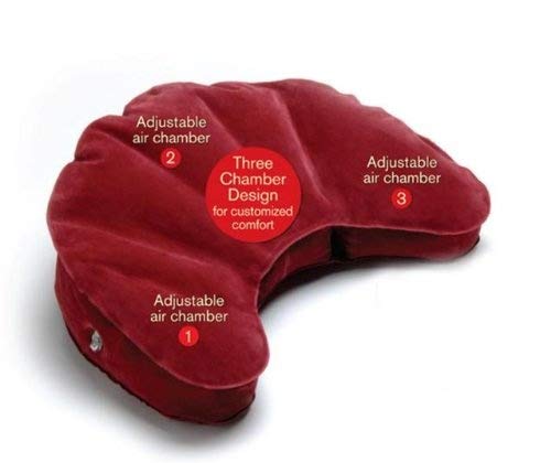 Mobile Meditator Inflatable Meditation Cushion and Travel Pillow - Maroon Mobile Meditator Inflatable Meditation Cushion and Travel Pillow - Maroon