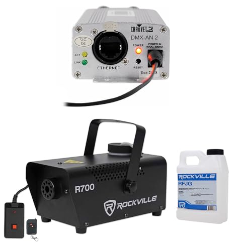 Chauvet DJ DMX-AN2 DMX to Art-Net or Art-Net to DMX Converter Interface+Fogger