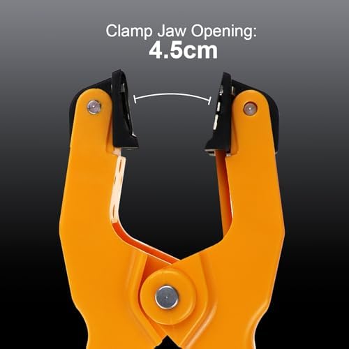 K Type Thermocouple Clamp Probe Thermocouple Temperature Sensor Clip Lead Pipe Clamp HVAC Temperature Range -40~392°F (-40~200°C)