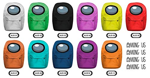 Mochila Among Us Turquesa AUS08 + Estojo