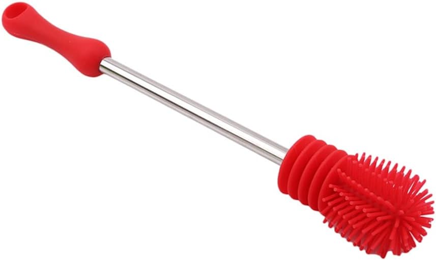 Baby Bottle Brushes Nipple Pacifier Tube Silicon Kids Milk Feeding Cleaning Brush