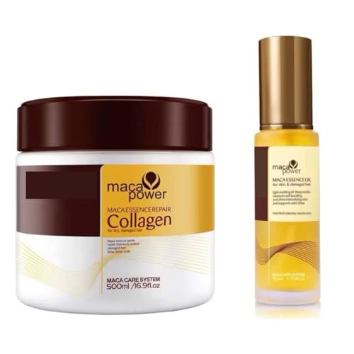 Máscara Tratamento Ultra Profundo Collagen 500g + Óleo 50 ml