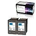 OCProducts Refilled HP 56 Ink Cartridge Replacement for HP PSC 1315 PSC 2410 PSC 1110 PSC 2175 Officejet 6110 Deskjet 450 PhotoSmart 7150 7260 Printers (2 Black)