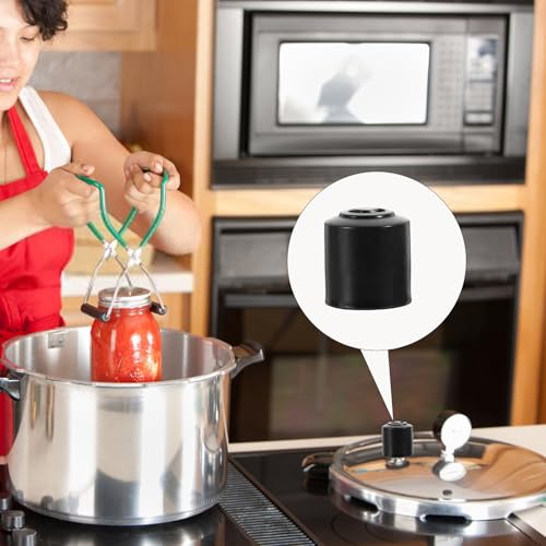 Uonlytech válvulas de liberación de aire para olla a presión, piezas de repuesto de acero inoxidable, válvulas de escape de vapor para olla a presión eléctrica, accesorios para cocina, 2 piezas miniatura 2