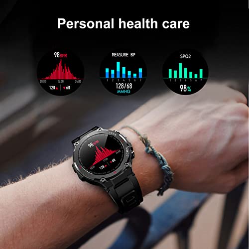 Smart Watches For Men Activity Fitness Tracker With Bluetooth Calling Heart Rate Sleep Monitor Waterproof Outdoor Sports Smartwatch Compatible With Iphone Android Phone #TOP4