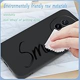 CAXKJE Lanyard Case+ [1 Pack] Screen Protector with Stand for Doogee V Max Play,Black Silicone Cover,Soft TPU Protective Cases,Anti-Slip,Anti Scratch,Full Body Armour Phone Covers - Black -A16 - Image 4