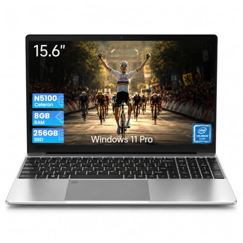 Portátil 15.6' FHD, 8GB RAM 256GB SSD Celeron N5100...