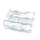 Carcasa protectora transparente para Raspberry Pi Modelo B + (B Plus) / Modelo 2B / 3B Modelo (B Plus) - Case for Raspberry Pi Model B + /Model 2 B/ Model 3 B - Acrylic - ventilador incluido