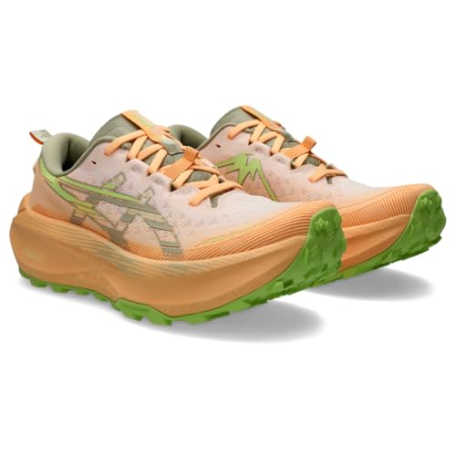 ASICS ASICS Men's Trabuco Max 4 Running Shoe, 7.5, Cream/Khaki