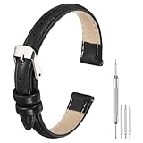Cadeau Idéal: Ce bracelet de montre en cuir s'adapte à différents modèles de montres et constitue un excellent choix de cadeau. Que ce soit pour la famille, les amis ou les partenaires commerciaux, ce bracelet mince en cuir reflète votre attention et votre goût raffiné.