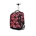 ANSIEDIO Trolley Rucksack mit Rollen Schultasche Jungen Mädchen Schulranzen Teenager Schulrucksack Kinder Geschenke (Rot)