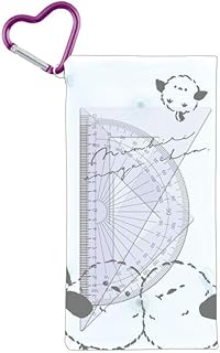 クラックス のんびりえながちゃん 定規セット PVCポーチ入 296614 しまえなが シマエナガ