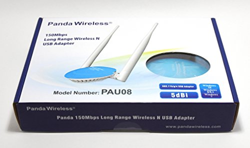 Panda Long Range 150Mbps Wireless N Usb Adapter W/High Gain Antenna #TOP4