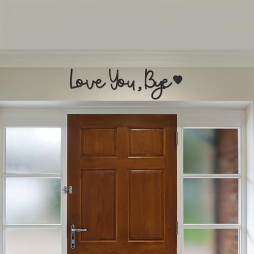 Cartel de madera Love You Bye Decoración de pared Bohemia miniatura 6