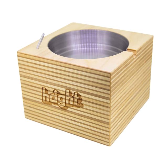 Amazon.co.jp: HAIGHT Wooden 3Way Box ハンドメイド お香立て 灰皿