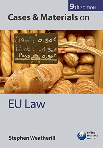 Cases and Materials on EU Law