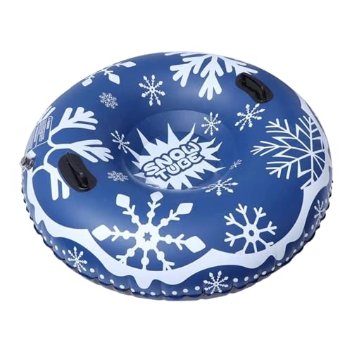 Tube à neige épais gonflable luge à anneau robuste hiver grand diamètre