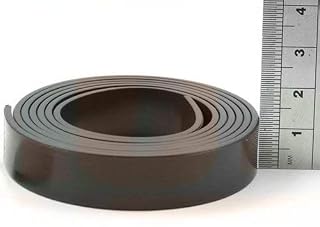 Self-Adhesive Magnetic Strip/Tape with Premium Adhesive - Set of Polarity A and B - 1,5mm x 12,7mm x 2m Each