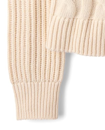 Image of The Children's Place Girls' Long Sleeve Crew Neck Pullover Sweater