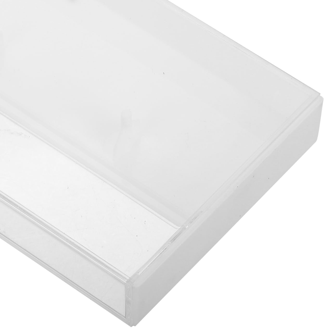 Magiclulu - Lote de 10 cajas de almacenamiento transparentes para casetes de audio vintage de plástico compacto para protección y organización de cintas grabación de voz