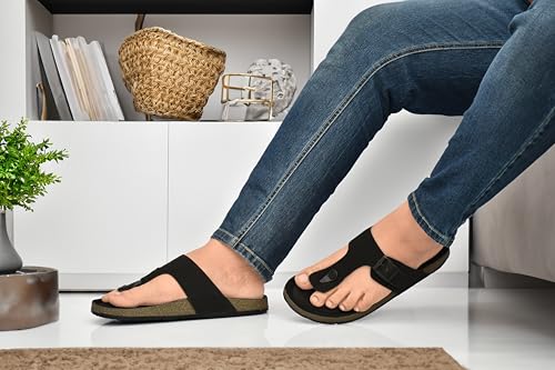 Image of HEALTH FIT Comfortable & LightWeight | Fashionable & Everyday Stylish & Durable Design Slip-on Style Flip Flops for Gents HF3078
