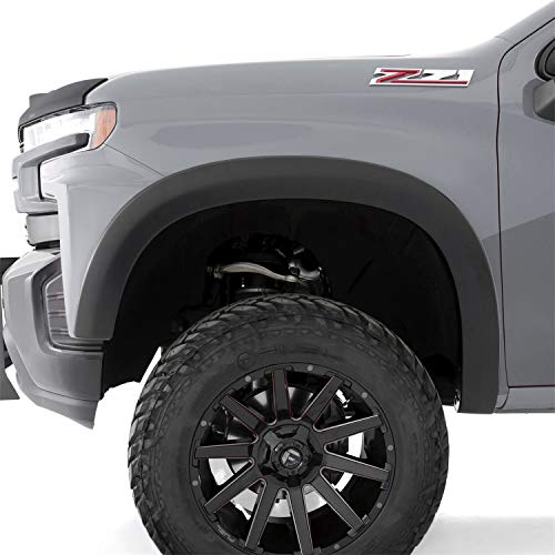 Stampede - Original Riderz Oe Style Fender Flares | 2019 - 2021 Chevrolet Silverado 1500, 2022 Silverado 1500 Ltd, Smooth Black - 4 Pcs. | 8637-2 #TOP23