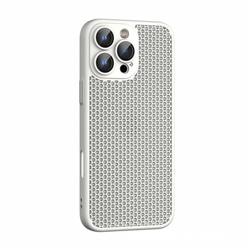 冷却 iPhone 13 Pro Max 放熱ケース 中空 通気性 冷却カバー 軽量 薄型 おしゃれ 韓国 落下防止 指紋防止 耐衝撃 スマホ冷却 アイフォン 13 Pro Maxカバー カメラレンズ保護 放熱性能 シンプルかつスタイリッシュ 衝撃吸収 メ