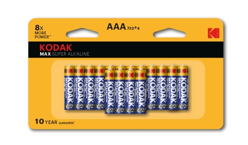 Aaa Batteries 10 Years Shelf Life, Long Lasting Alkaline Power Triple A Battery Pack, Leak Proof Batteries #TOP10