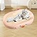 Bothyi Cat Scratching Board Scratcher Pad Furniture Protector Comfort with Ball Kitten Bed Round Cats Scratch Pad for Indoor Hunting