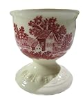 Material: Keramik - Porzellan Villeroy & Boch: Rusticana rot - Eierbecher - ca. 5,5 cm hoch x Ø ca. 5 cm