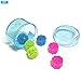 [Random] Korean Traditional Play Game 8PCS Gonggi Jack Stone Pebbles Set w/Round Case (3 Sets)
