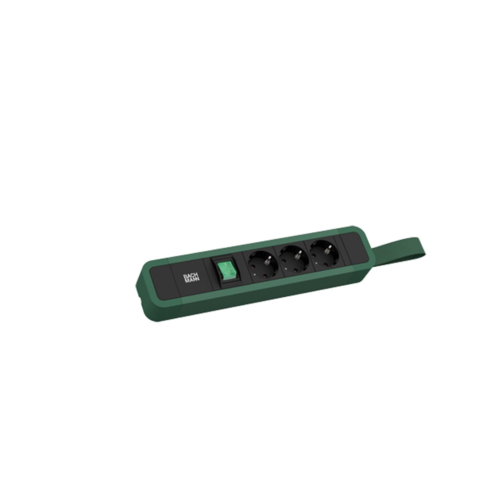 BACHMANN Primo 2 3xCEE7/3 1x Switch 2.0 m CEE7/7 RAL6028