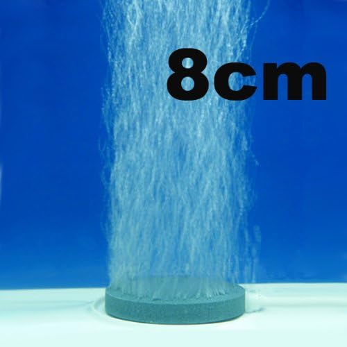 Vktech Diam 8cm Sintered Air Stone Bubble Aerator Airstone Oxygen Circulate Balance