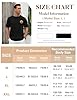 heekpek Mens T Shirt Cotton T-Shirts for Men Short Sleeve Tops Crew Neck Graphic Printed Tee, D Black, XL #5