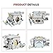 Kuupo 136 141 142 Carburetor for Husqvarna 36 41 137 137E 141LE 142E Chainsaw Replace for Husqvarna 530071987 545013503 545057701 for Poulan Pro 295 PP4620AVX for WT-239 W-29 WT-834 WT-289 WT-285