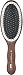 Acca Kappa Professional Pro Pneumatic Hair Brush, Oval with Chrome Plated Pins