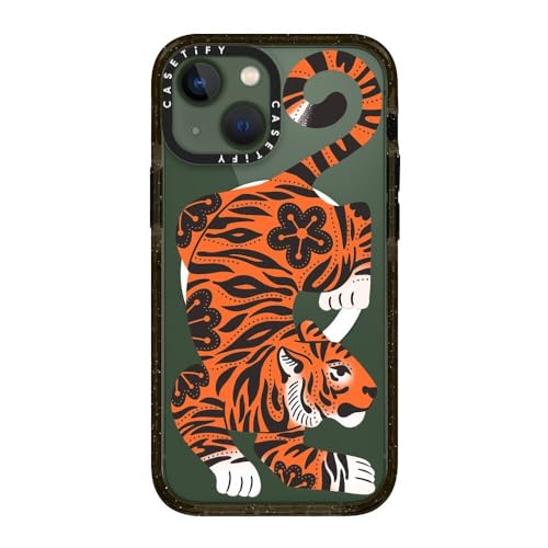 Coque iPhone 13 Mini MagSafe CASETiFY antichoc militaire tigre - 3