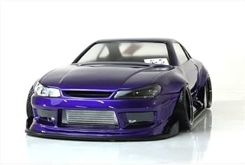ラジコン　ボディ　アディクション　雷神S15シルビア　新品 Amazon | NISSAN シルビア S15 雷神 (ORIGIN公認)クリアボディセット