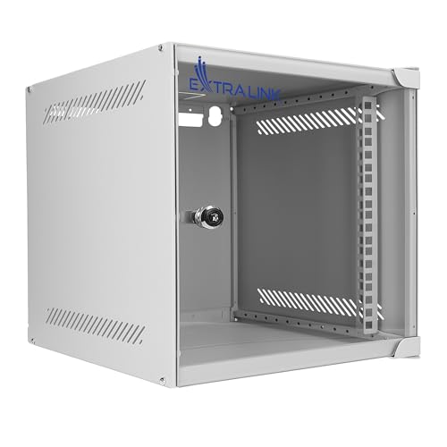 Baie de brassage pour réseau domestique armoire informatique compacte Extralink