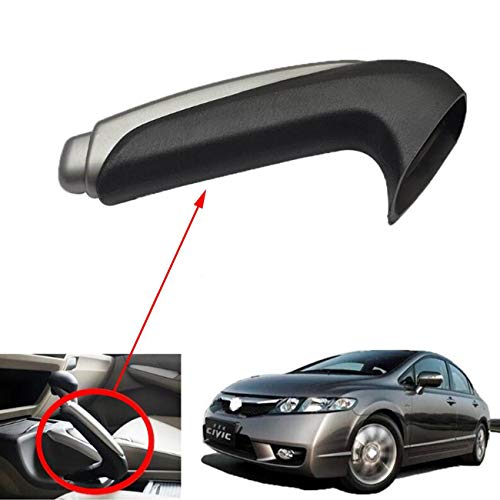 Partol Emergency Parking Brake Handle Lever Cover Handbrake Cover Hand Brake Handle Lever Grip Knob Cover for Honda Civic Coupe/Sedan/Hybrid Sedan/NGV Sedan 2006-2011